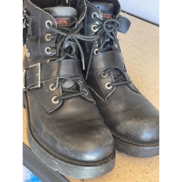 ladies harley davidson‎ boots size 9 - Picture 10 of 11